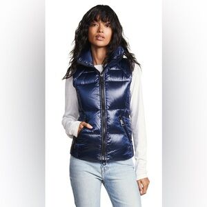 SAM Navy Freedom Quilted Down Vest - size S